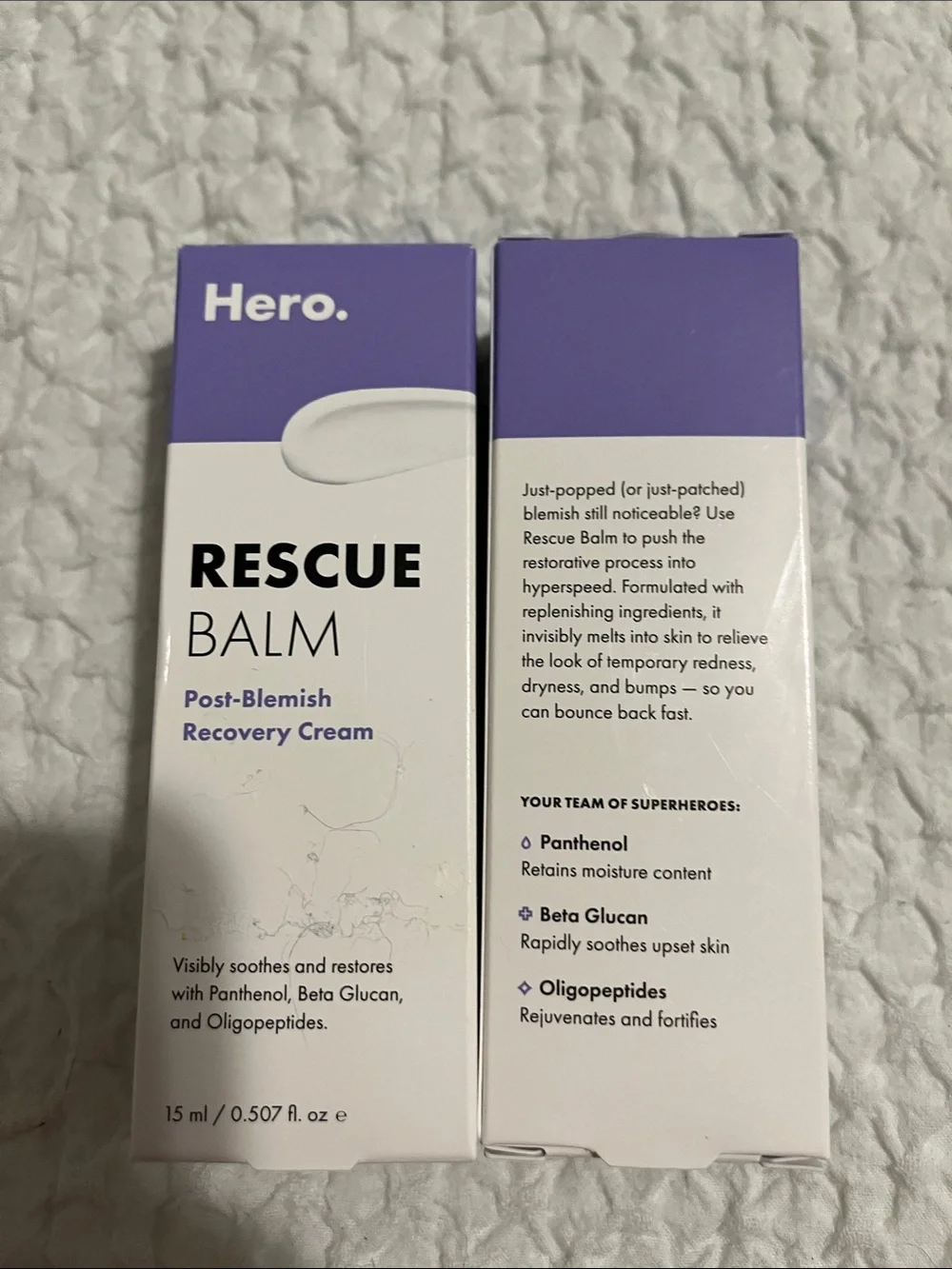 NWT Hero Rescue Balms